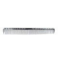 BarberStyle Metal Comb Silver Short
