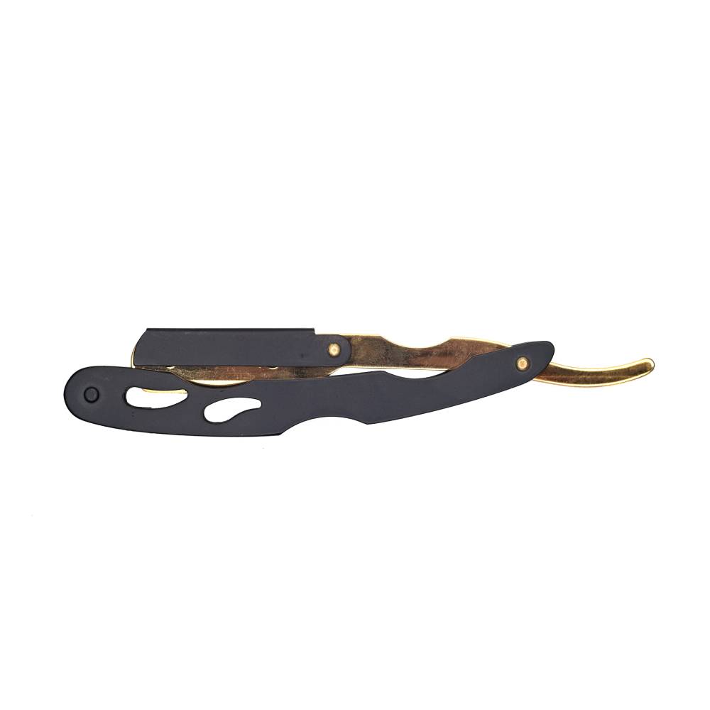 BarberStyle Cut-Throat Razor Black/Gold