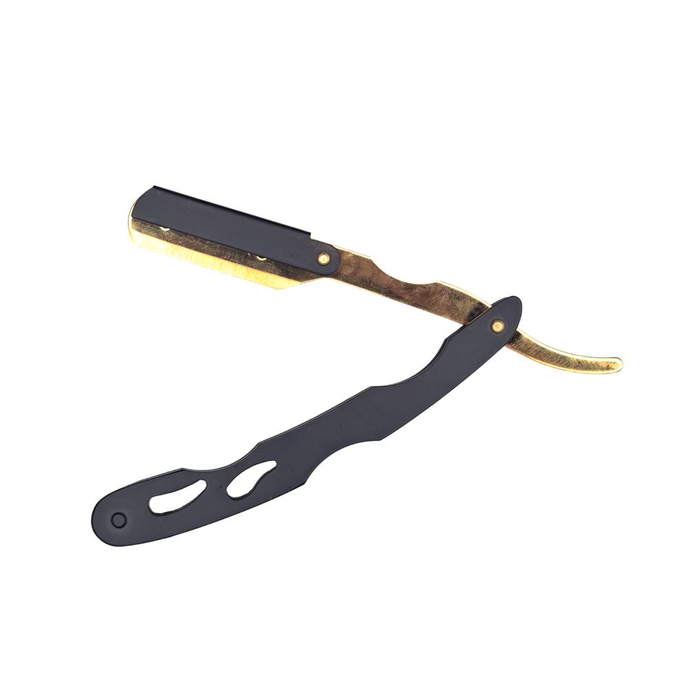 BarberStyle Cut-Throat Razor Black/Gold