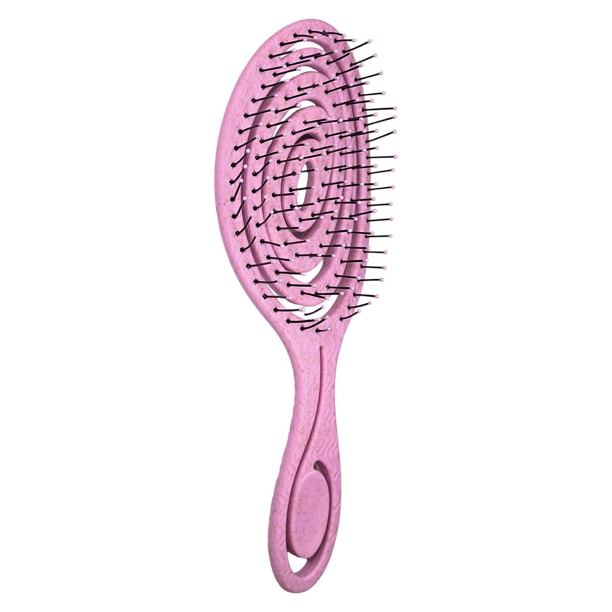 Hair Theory Straw Hair Brush Pink