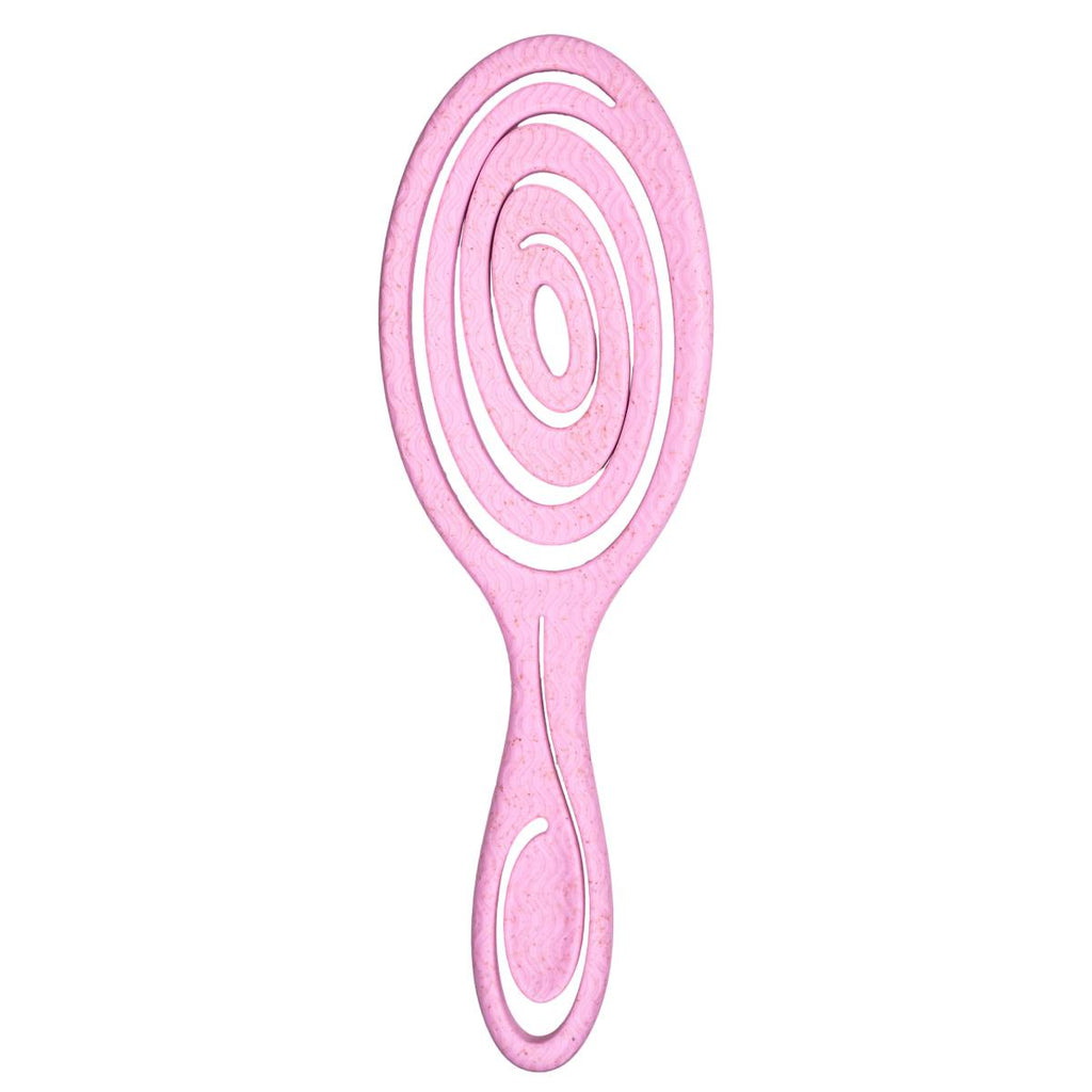 Hair Theory Straw Hair Brush Pink