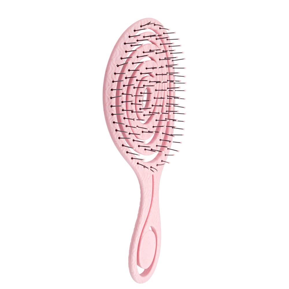 Hair Theory Straw Brush Pastel Pink