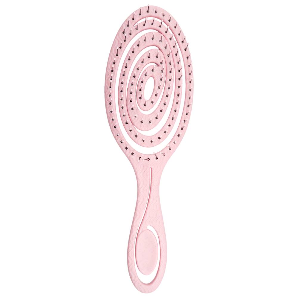 Hair Theory Straw Brush Pastel Pink