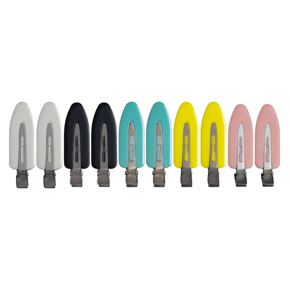Hair Theory No Crease Coloured Clips (10)