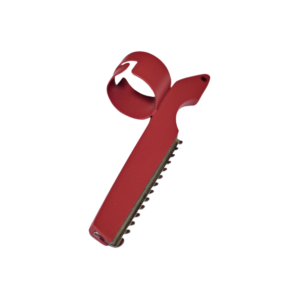 BarberStyle Finger Razor Red