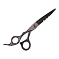 BarberStyle Black Japanese Nero Left Handed Scissors 6"