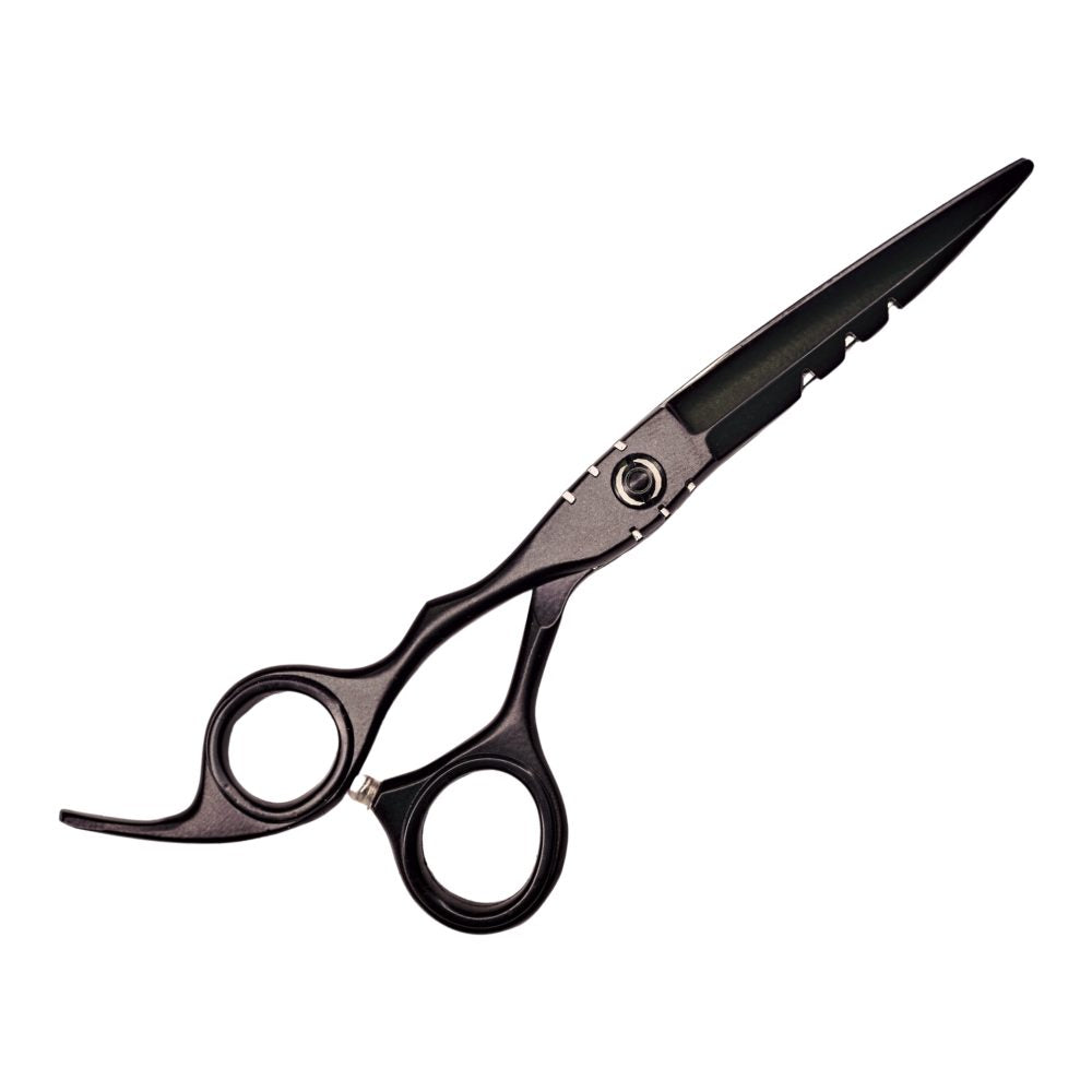 BarberStyle Black Japanese Nero Left Handed Scissors 6"