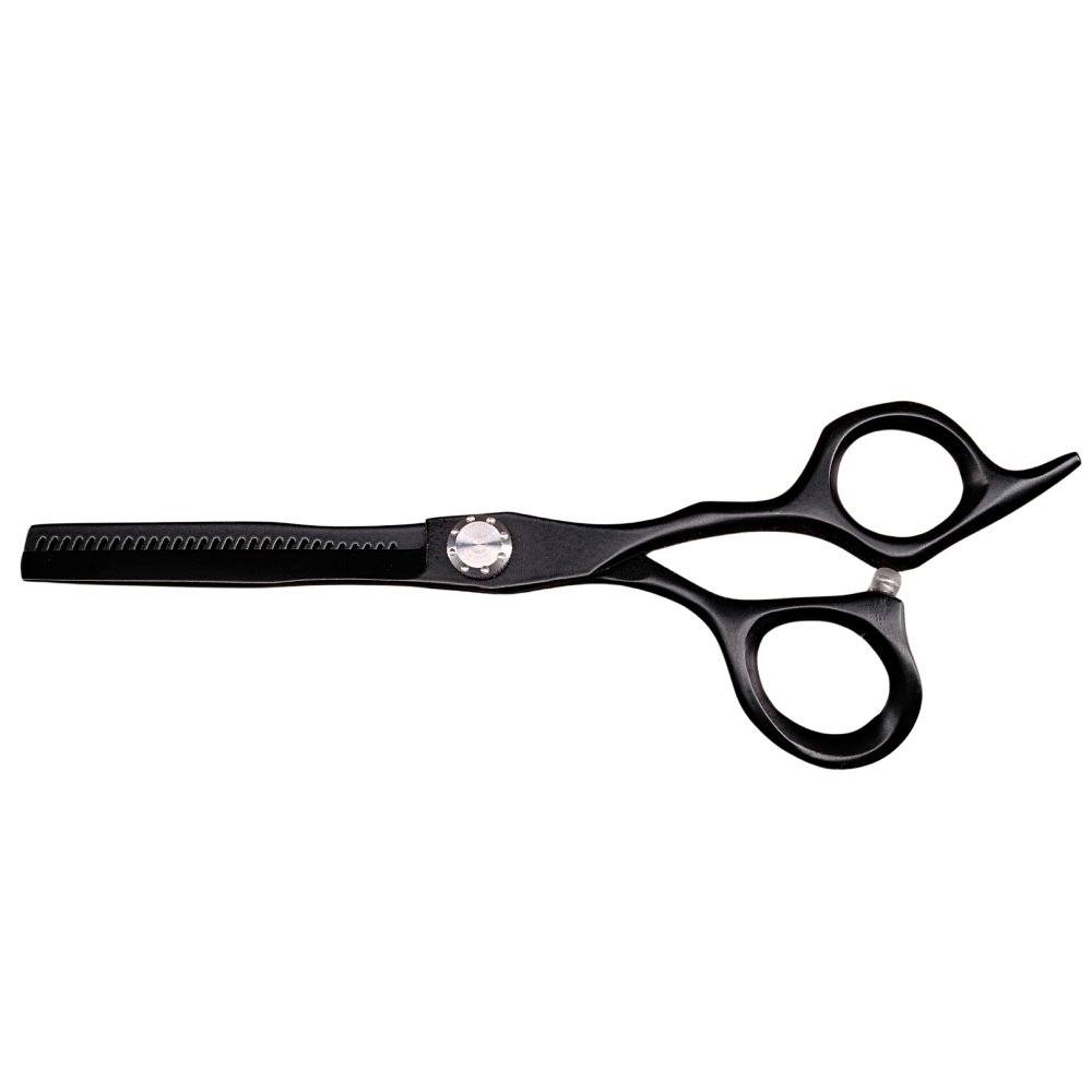 Vincere Hades Black Thinning Scissors 6”