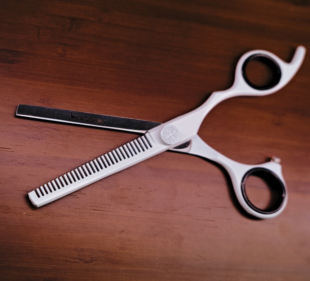 Vincere White Ghost Thinning Scissors 6"