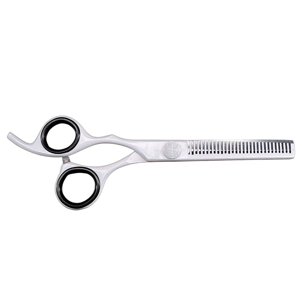 Vincere White Ghost Left Handed Thinning Scissor 6"