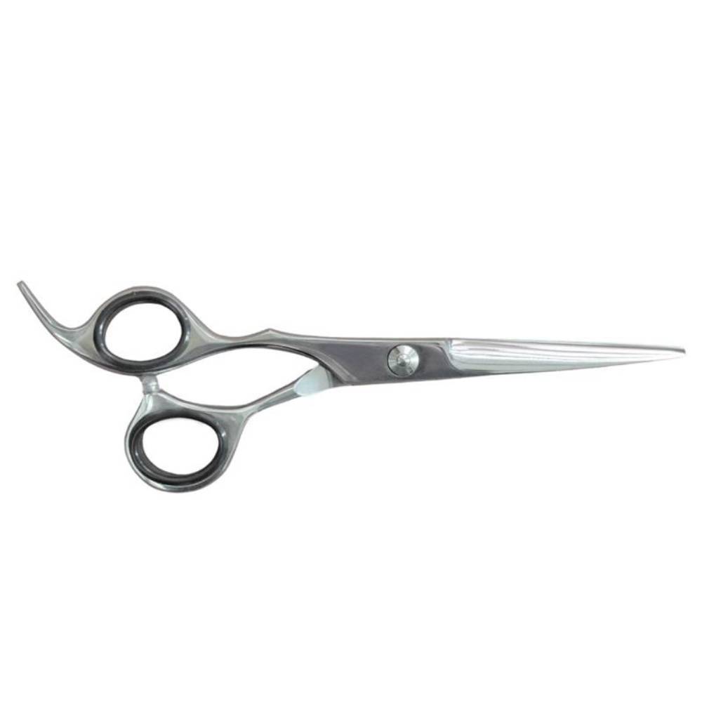 Vincere Whisper Silver Left Handed Scissors 6.5"
