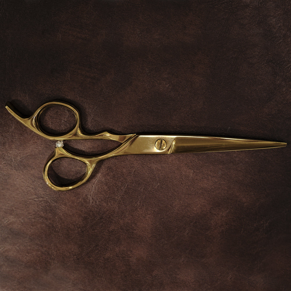 Vincere Whisper Knight Gold Scissors 6.5"