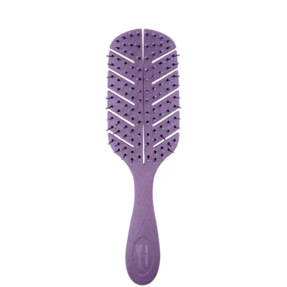 Hair Theory x Biofriendly Leaf Detangling Brush Purple