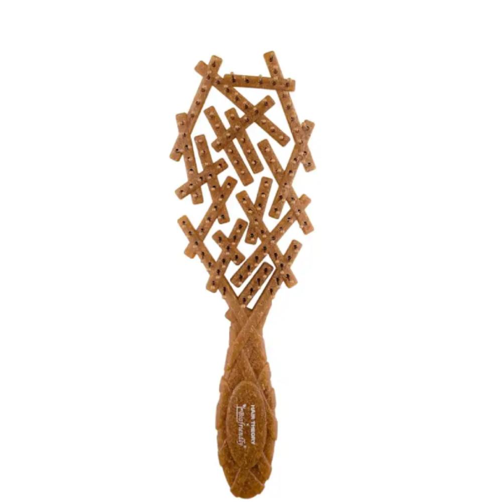 Hair Theory x Biofriendly Coconut Detangler Brush Tan