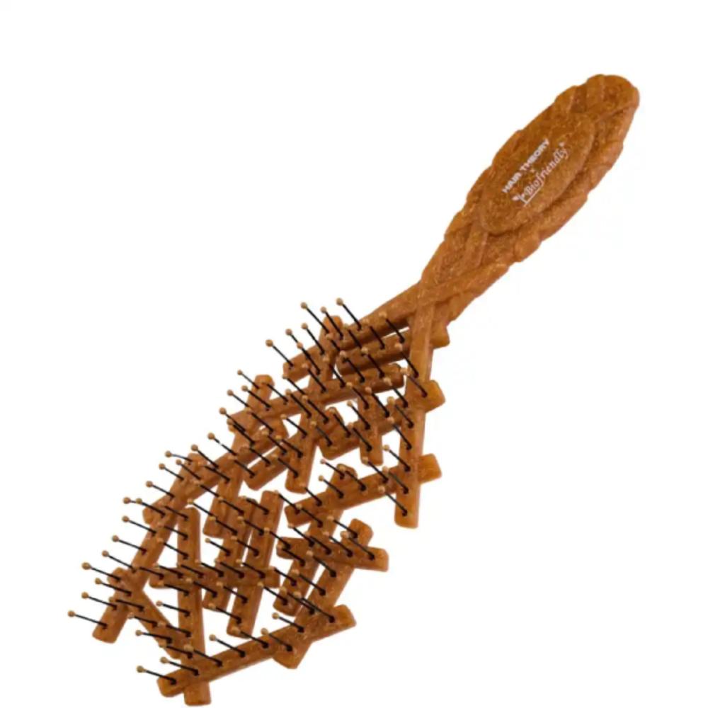 Hair Theory x Biofriendly Coconut Detangler Brush Tan