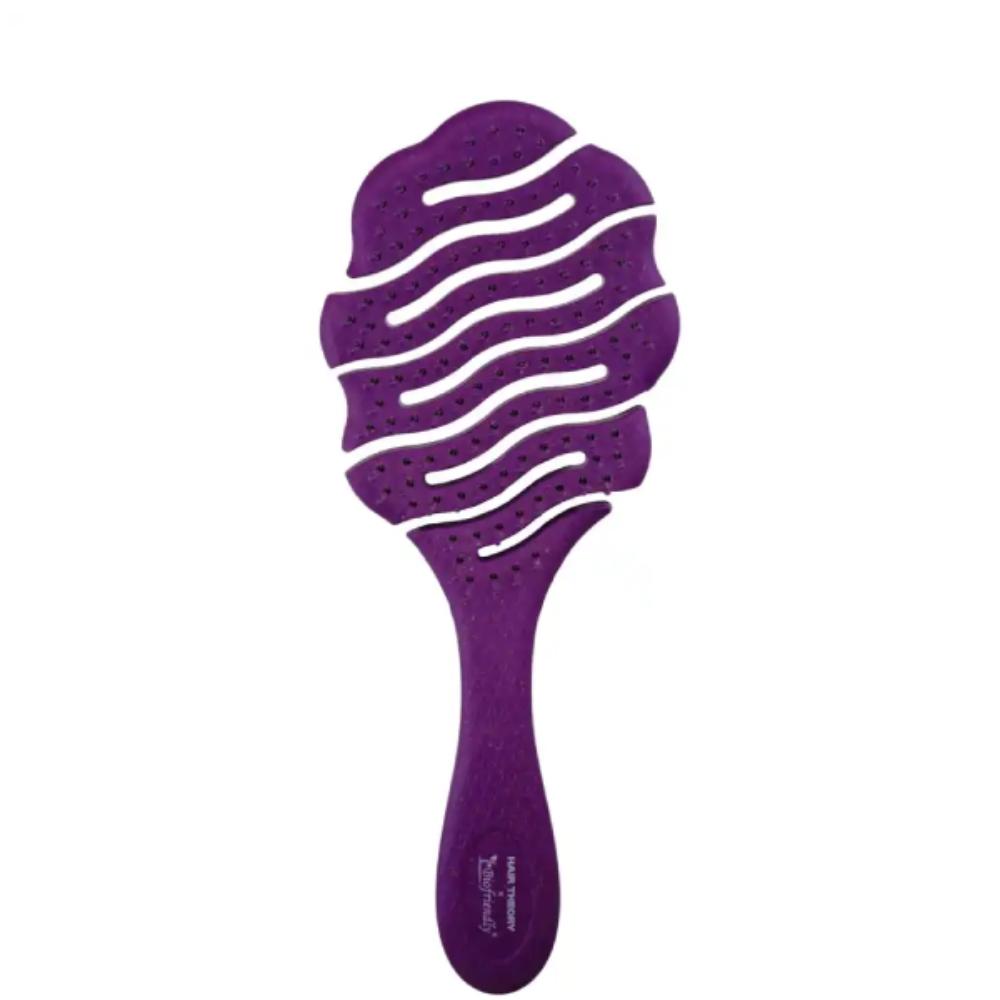 Hair Theory x Biofriendly Ultimate Detangler Brush Dark Purple
