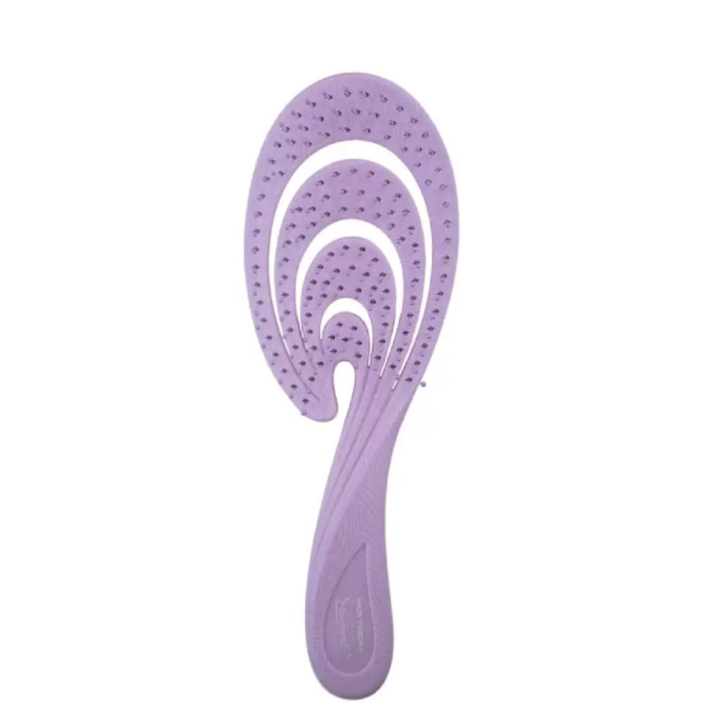 Hair Theory x Biofriendly Glacier Wave Detangler Brush Purple