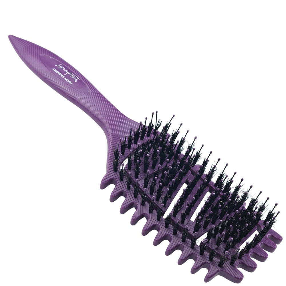 Hair Theory x Biofriendly 5-in-1 Curly Hair Brush Purple