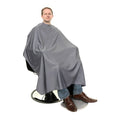 Crewe Orlando The Barber Cape Stud Fasten Grey Code:1101