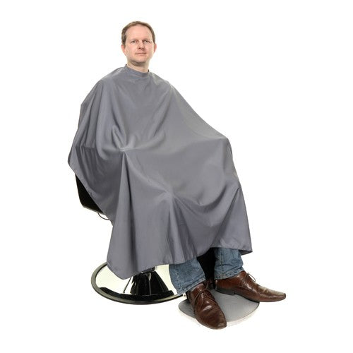 Crewe Orlando The Barber Cape Stud Fasten Grey Code:1101
