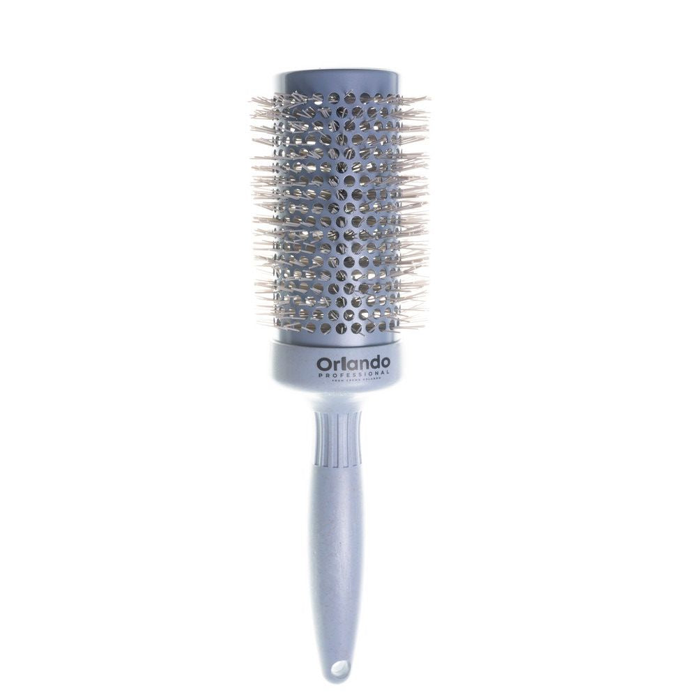 Crewe Orlando Ionic Heat Retaining Wheat Hair Brush 53mm - Cornflower