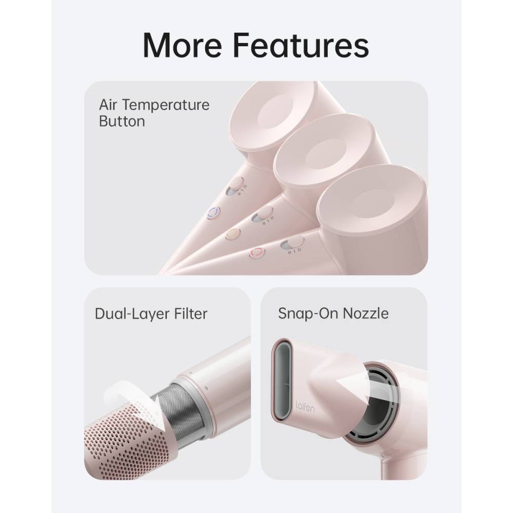 Laifen SE Lite Hairdryer Glossy Pink