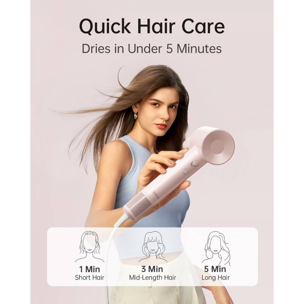 Laifen SE Lite Hairdryer Glossy Pink