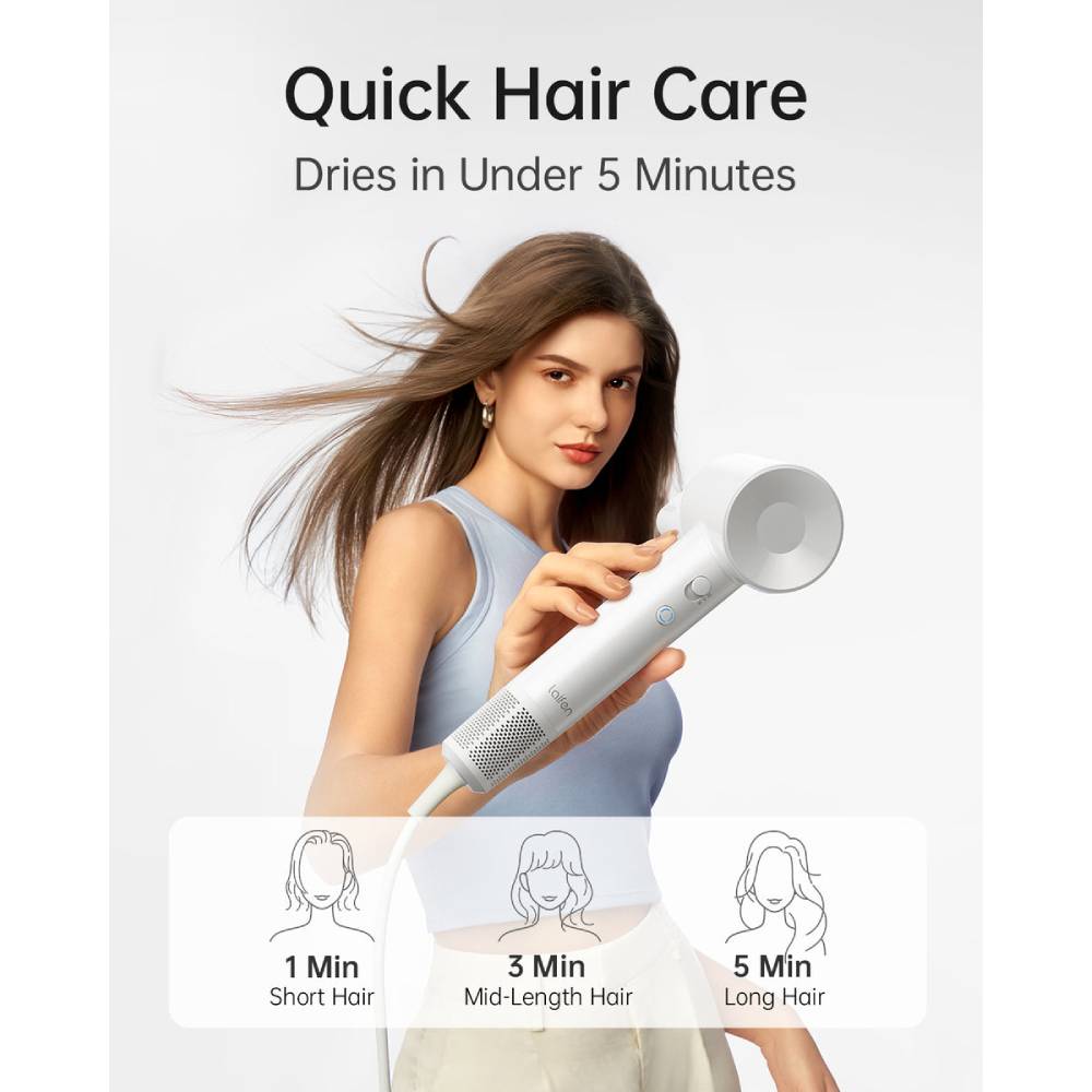 Laifen SE Lite Hairdryer Glossy White