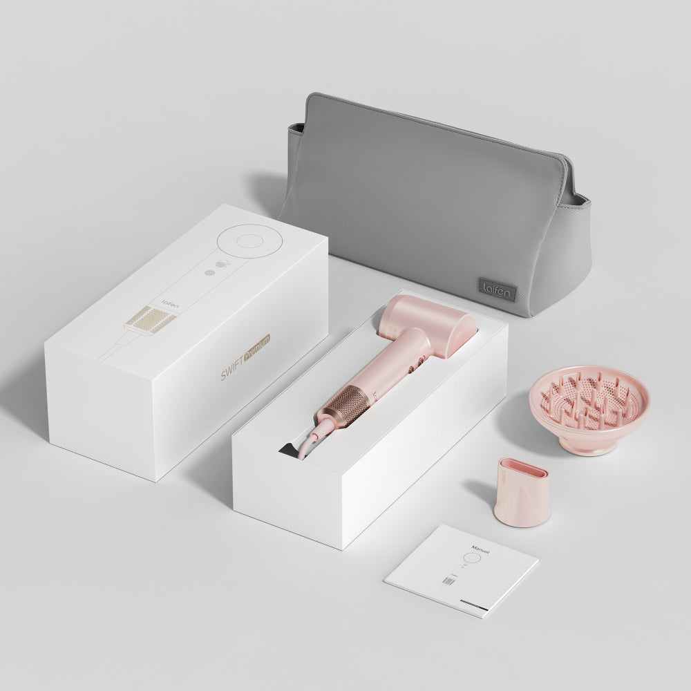 Laifen Swift Premium Hair Dryer Golden Pink