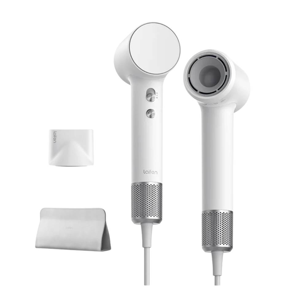 Laifen Mini High Speed Hair Dryer Arctic White