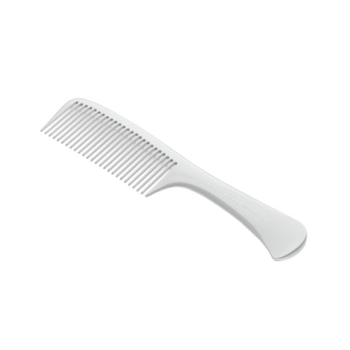 Acca Kappa AX7230B Professional Polycarbonate Comb With Handle White
