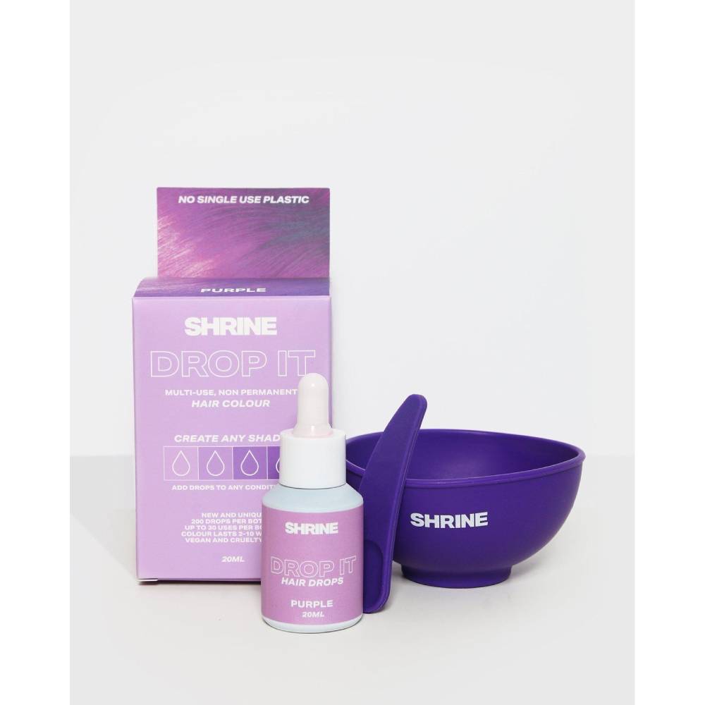 Shrine Drop It Hair Drops Kit - Purple