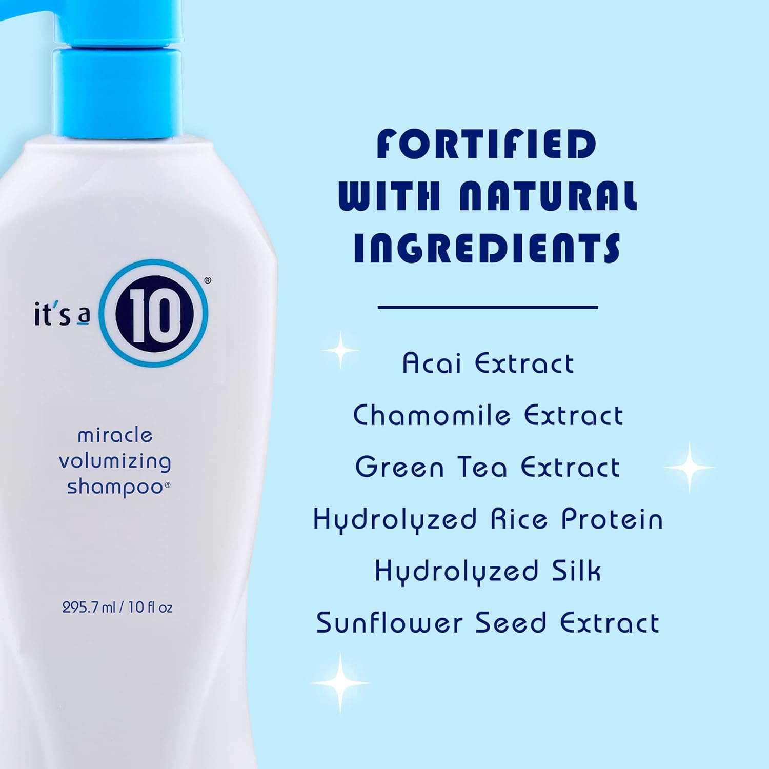 It's a 10 Miracle Volumizing Shampoo 295ml