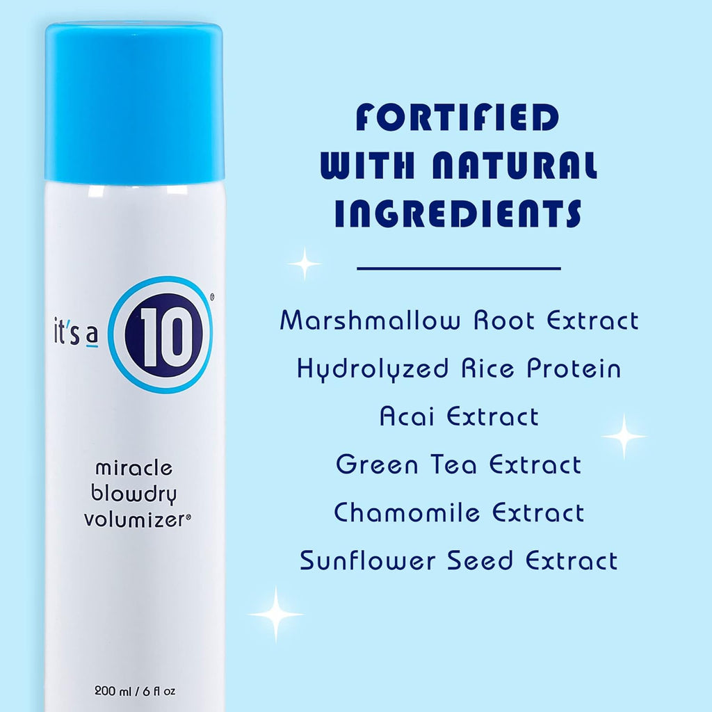 It's a 10 Miracle Blow Dry Volumizer 200ml