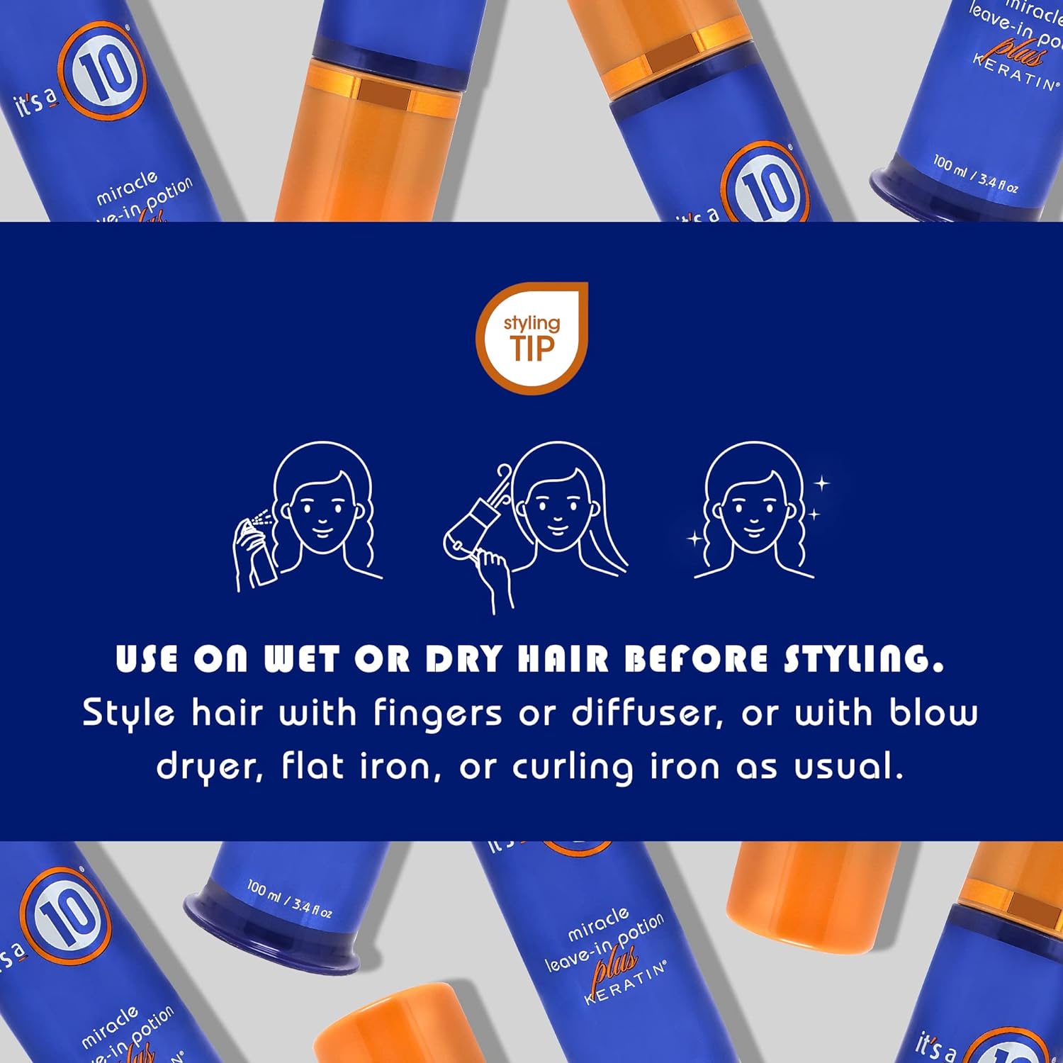 It's a 10 Miracle Leave-In Conditioner Potion 88.7ml