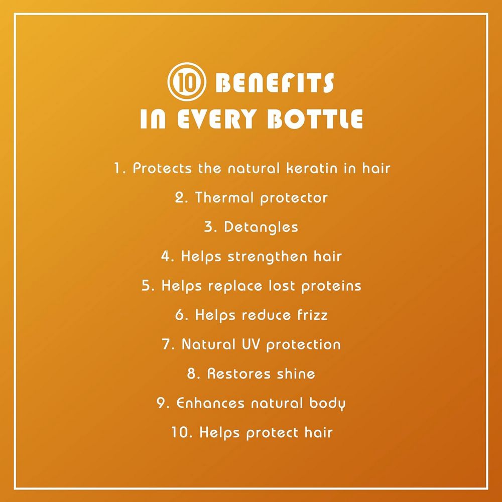 It's a 10 Miracle Leave-In Treatment Plus Keratin 295ml