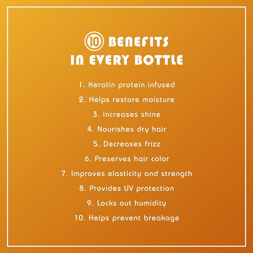 It's a 10 Miracle Shampoo Plus Keratin 295ml