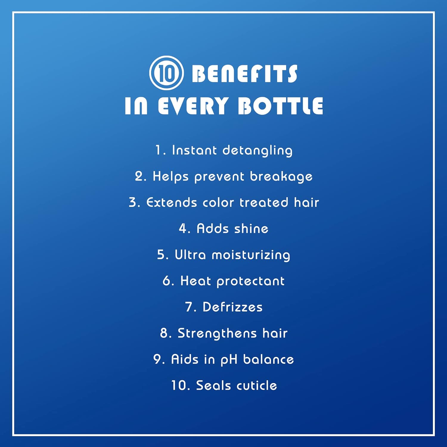 It's a 10 Potion Miracle Leave-In Treatment 120ml