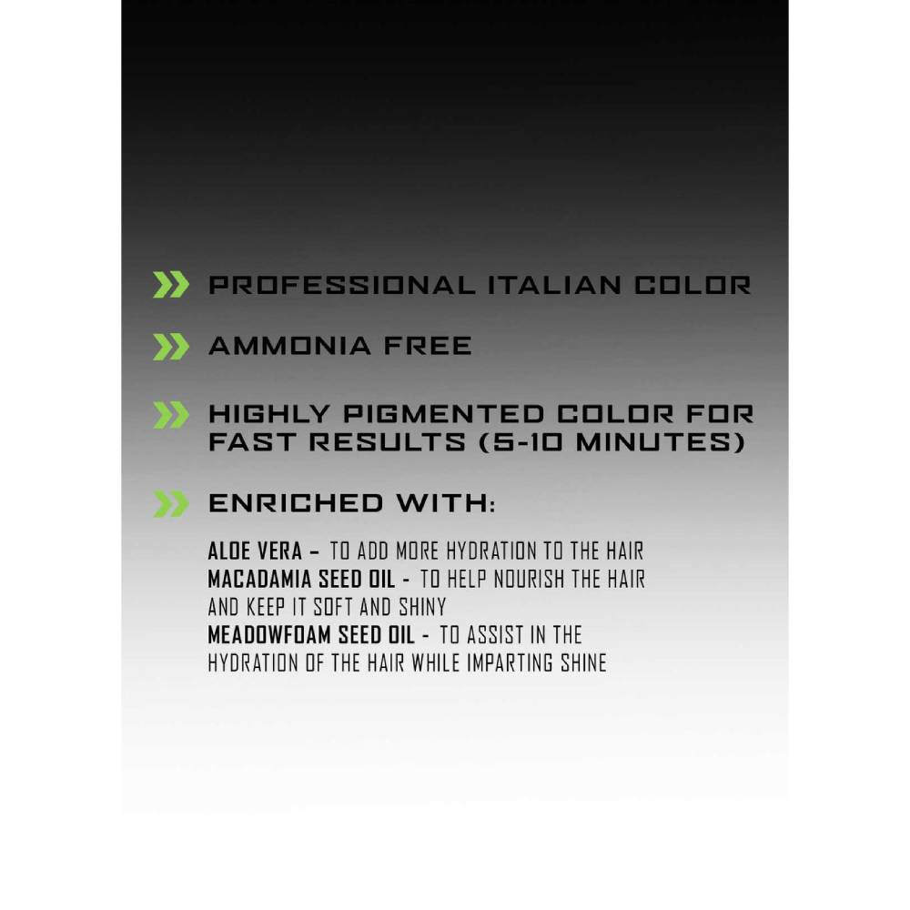 Rewind It 10 Beard and Mustache Color Jet Black