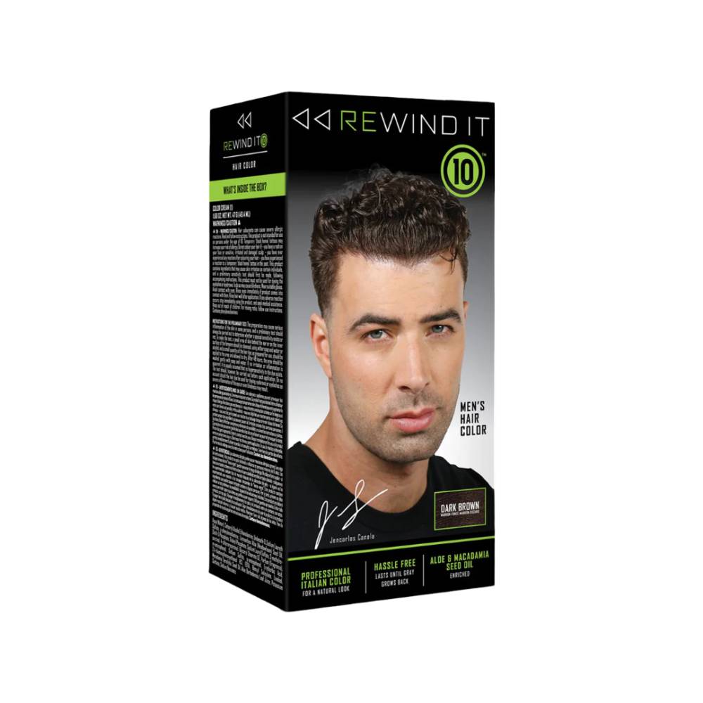 Rewind It 10 Men's Hair Color Dark Brown