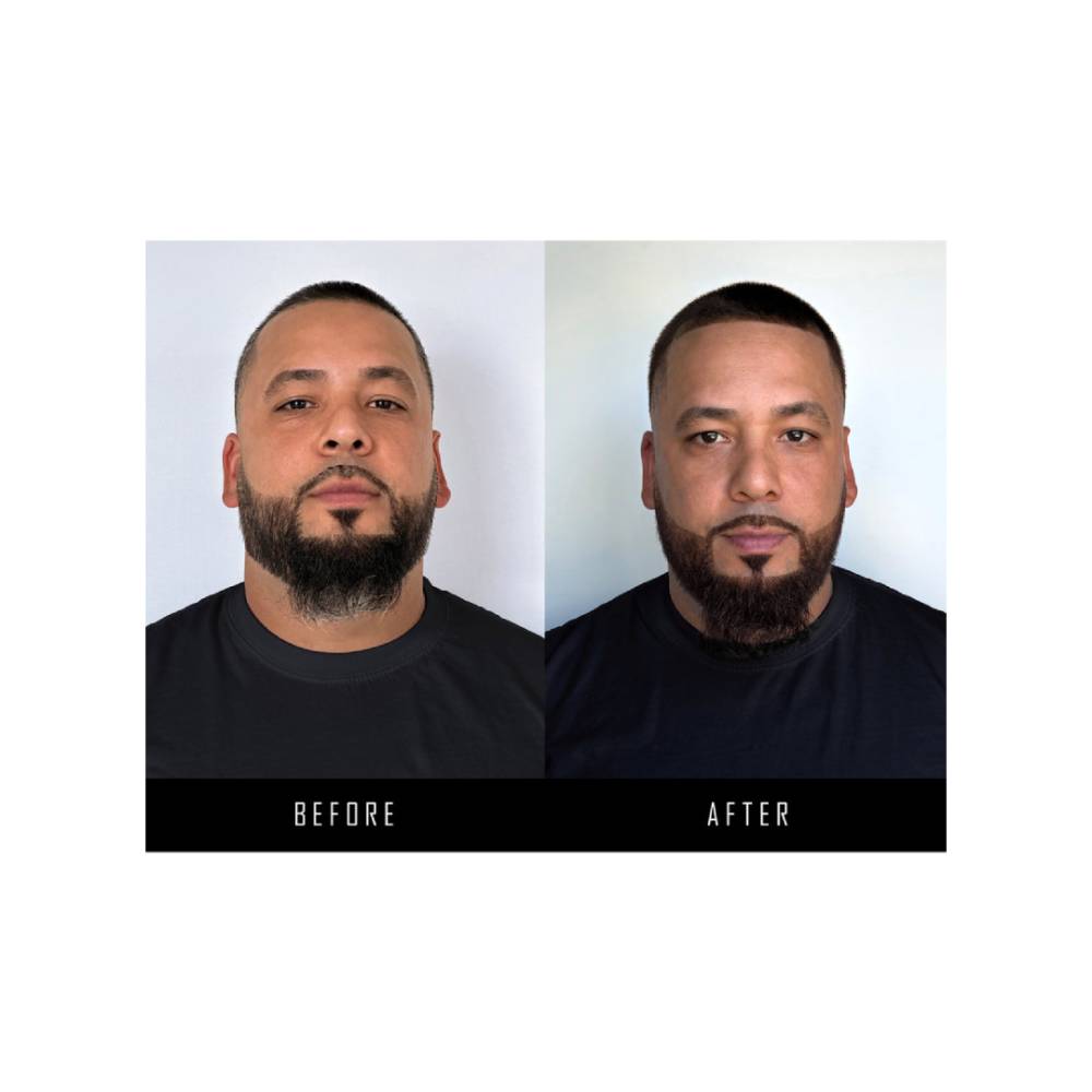 Rewind It 10 Beard and Mustache Color Dark Brown