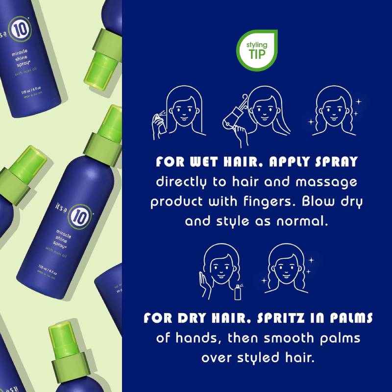 It's a 10 Miracle Shine Spray 118ml
