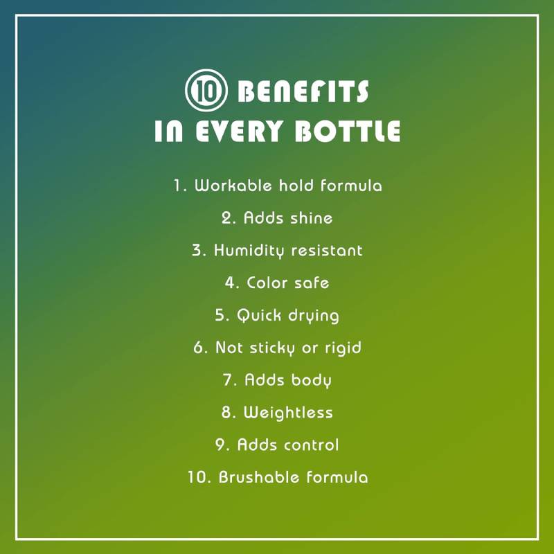 It's a 10 Miracle Finishing Spray 333ml
