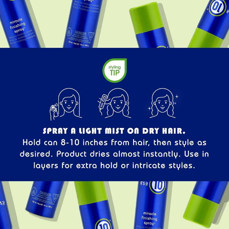 It's a 10 Miracle Finishing Spray 333ml