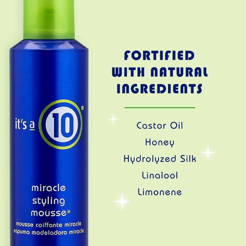 It's a 10 Miracle Styling Mousse 262ml
