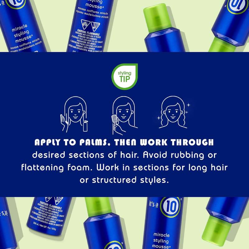 It's a 10 Miracle Styling Mousse 262ml