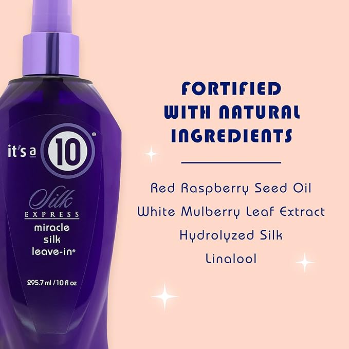 It's a 10 Silk Express Miracle Silk Leave-In Treatment 295ml