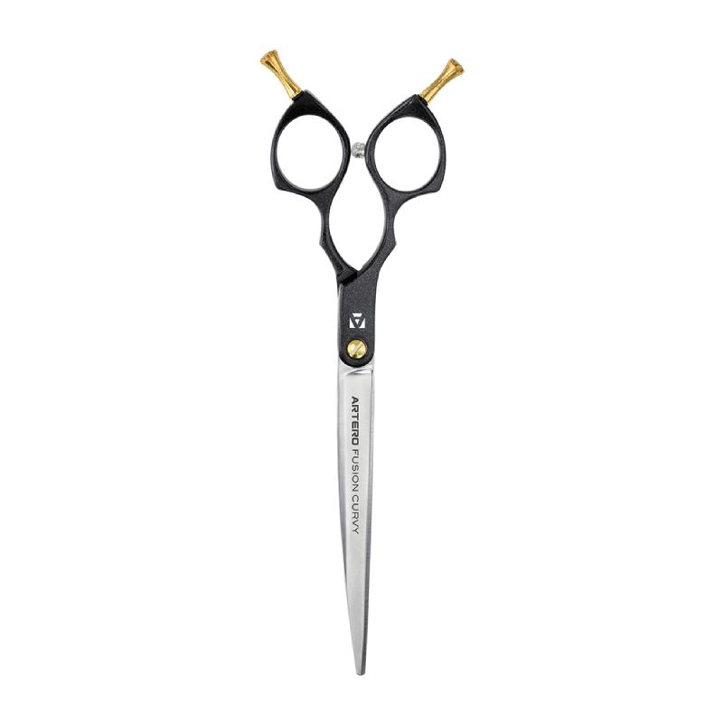 Artero Fusion Curvy Black Lefty Scissors 6''