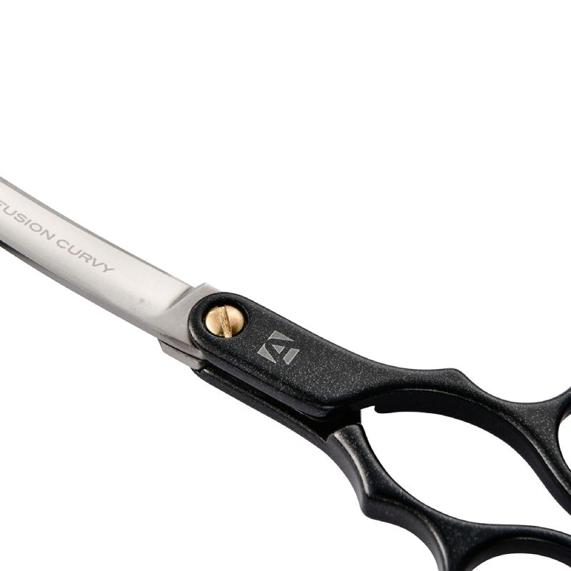 Artero Fusion Curvy Hair Cutting Scissor Black 7"