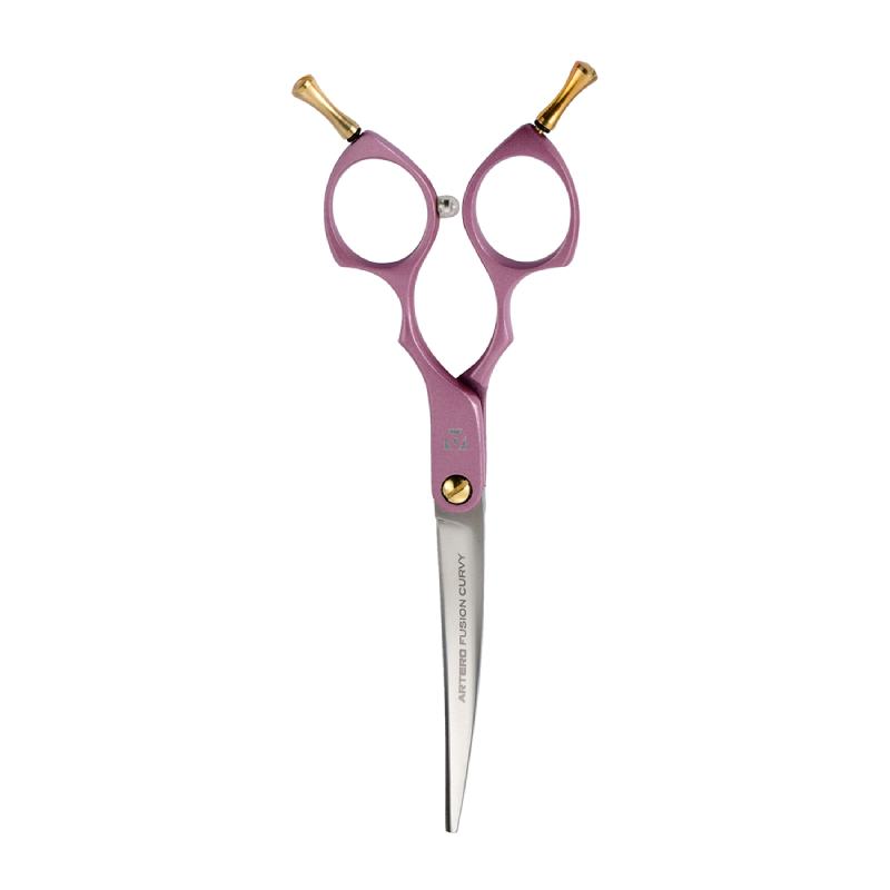 Artero Fusion Curvy Hair Cutting Scissors Pink 7"